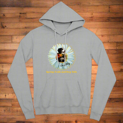 Spring Trails and Dog Tails: Personalized Hoodie with Your Dog's Photo & Name_Doggo Mojo_Hoodies_5
