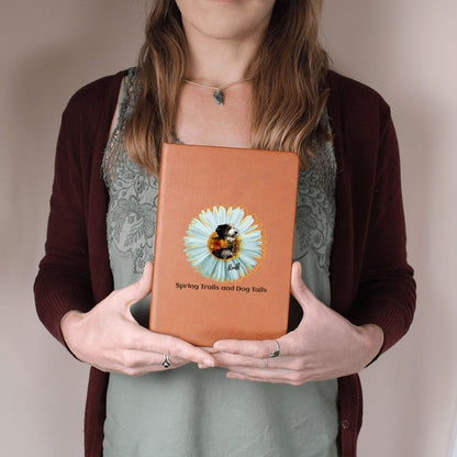 Spring Trails and Dog Tails: Personalized Vegan Journal with Your Dog's Photo & Name_Doggo Mojo_Journals_2